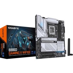 Материнская плата GIGABYTE B860 GAMING X WIFI6E, LGA1851, 4xDDR5, PCIe5.0, HDMI+DP+USB4, 2xM.2, AT..