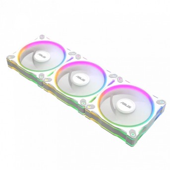 Вентилятор для корпуса ASUS PRIME MR120 FAN ARGB WHITE 3IN1 120x120x28 MR120-1/WH/3 IN 1// в Metoo.kz - Metoo (3)