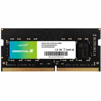 Модуль памяти для ноутбука Exascend ES16G4S3200AU, DDR4 SO-DIMM, 16Gb, 3200MHz, C22 - Metoo (1)