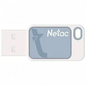 Флэш-накопитель Netac UA31 64GB USB2.0 Flash Drive, Plastic, Blue в Metoo.kz - Metoo (1)
