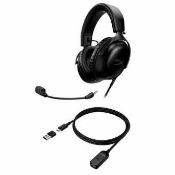 Гарнитура HyperX Cloud III Wireless - Gaming Headset (Black) 77Z45AA - Metoo (6)