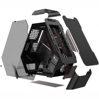 Компьютерный корпус Jonsbo TR03-G Black без Б/П в Metoo.kz - Metoo (5)
