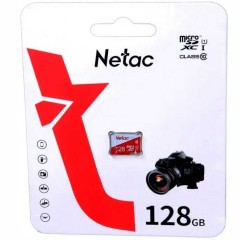 Карта памяти MicroSD Netac P500 ECO MicroSDXC 128GB, Class 10, retail pack
