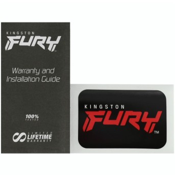 Kingston 32GB 6800MT/s DDR5 CL34 DIMM (Kit of 2) FURY Beast Black EXPO в Metoo.kz - Metoo (2)