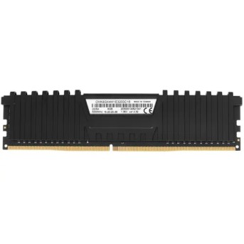 CORSAIR DDR4, 3200MHz 8GB 1x8GB Dimm, Unbuffered, Single Rank, 16-20-20-38, XMP 2.0, Vengeance LPX black Heatspreader, Black PCB, 1.35V в Metoo.kz - Metoo (2)
