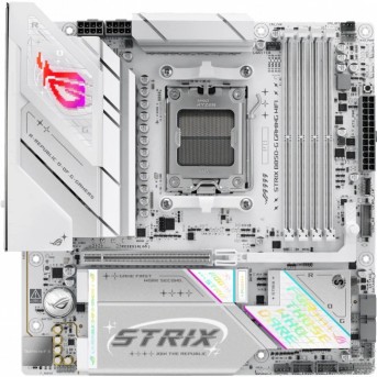 Материнская плата ASUS ROG STRIX B850-G GAMING WIFI AM5 B850 4xDDR5 2xSATA 4xM.2 RAID HDMI DP ATX в Metoo.kz - Metoo (1)