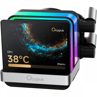 Водяное охлаждение для CPU Ocypus Sigma L24 PRO BK TDP 290W 4-pin Intel/AMD Черный в Metoo.kz - Metoo (2)