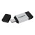 Флэш-накопитель Kingston 128Gb USB-C 3.2 Data Traveler 80 (Silver-Black) в Metoo.kz - Metoo (4)