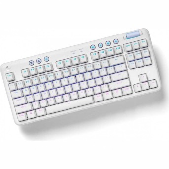 LOGITECH G715 TKL LIGHTSPEED RGB Wireless Gaming Keyboard - OFF WHITE - RUS - LINEAR в Metoo.kz - Metoo (1)