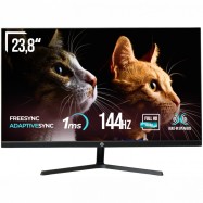 Монитор 23.8 ONVYX ONMR24FHD144B169F, FullHD, IPS, 144Hz, 1ms, 300 cd/m2, 1000:1, HDMI/DP, 2x3W..