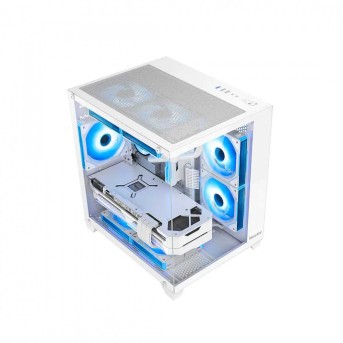 Компьютерный корпус Huntkey S900 White без Б/П в Metoo.kz - Metoo (2)