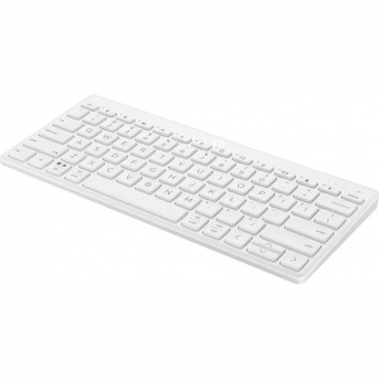Клавиатура BT HP 692T0AA 350 Multi-Device Compact Wireless Keyboard - White - Metoo (3)
