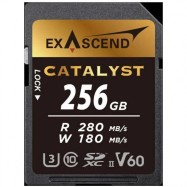Карта памяти SD Exascend Catalyst, 256Gb, SDXC II, UHS-II (V60), R280/W180