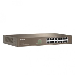 Коммутатор Tenda TEG1016D 16-port Gigabit Ethernet черный..