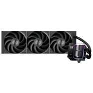 Водяное охлаждение для CPU PCCooler DS360 ARGB Display BK 115X/1200/1700/1851/AM4/AM5 Черный..