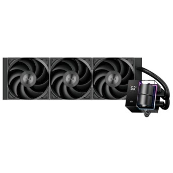 Водяное охлаждение для CPU PCCooler DS360 ARGB Display BK 115X/1200/1700/1851/AM4/AM5 Черный в Metoo.kz - Metoo (1)