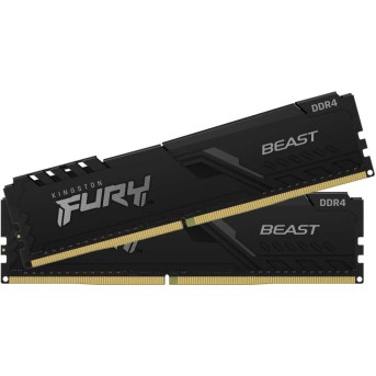 Модуль памяти Kingston Fury Beast KF432C16BBK2/32 DDR4 DIMM 32Gb KIT (2x16Gb) 3200 MHz CL16 (302008) в Metoo.kz - Metoo (1)