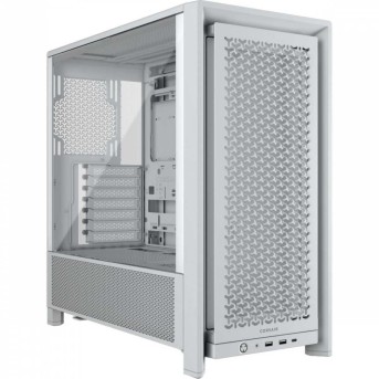 Corsair FRAME 4000D Mid-Tower, White в Metoo.kz - Metoo (1)