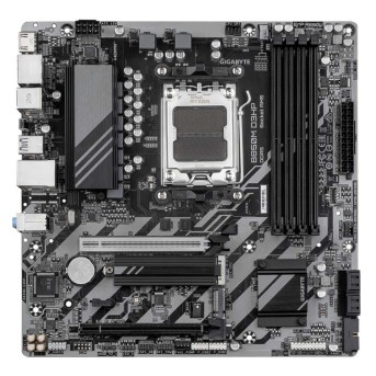 Материнская плата GIGABYTE B850M D3HP, AM5 B850, 4xDDR5, 2xDP+2xHDMI, USB4, mATX в Metoo.kz - Metoo (1)