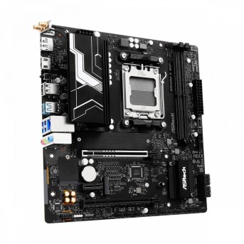Материнская плата ASRock B850M-X WIFI R2.0 AM5 2xDDR5 4xSATA 2xM.2 Type-C HDMI DP WiFi6E mATX в Metoo.kz - Metoo (2)