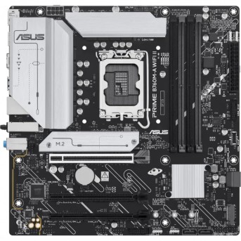 Материнская плата ASUS PRIME B760M-A WIFI II, LGA1700 4xDDR5 4xSATA3 2xM.2 RAID 1xHDMI 1xDP mATX в Metoo.kz - Metoo (2)