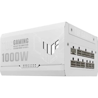 Блок питания ASUS TUF-GAMING-1000G-WHITE, full modular, ATX12V/80Plus Gold, ATX 3.0, WHITE в Metoo.kz - Metoo (7)