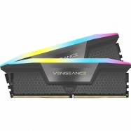 Corsair DDR5, 6000MT/s 64GB 2x32GB DIMM, Unbuffered, 40-40-40-77, Std PMIC, AMD EXPO, VENGEANCE RGB DDR5 Cool Grey Heatspreader, RGB LED, 1.35V, EAN:0840006601173