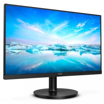 Монитор жидкокристаллический PHILIPS 241V8LAB/01 LCD 23.8'' 16:9 1920х1080(FHD) VA, nonGLARE, 100 Hz, 250 cd/m2, H178°/V178°, 3000:1, 200M:1, 16.7M, 4ms, VGA, HDMI, Tilt, Speakers, 3Y, Black в Metoo.kz - Metoo (2)