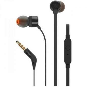 JBL Tune 110 - Wired In-Ear Headset - Black в Metoo.kz - Metoo (1)