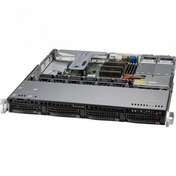 Supermicro SYS-510T-MR 1U, LGA-1200, TDP 95W, Intel C256, 4xDDR4 UDIMM, 4x 3.5" SATA3 drive bays , 1 PCI-E 4.0 x16 or 2 PCI-E 4.0 x8 FHHL, 2xRJ45 1GBE, 1xRJ45 IPMI, 5xUSB 3.2, 6xUSB 2.0, 1xVGA, 2 COM, 2x400W RPS в Metoo.kz - Metoo (1)