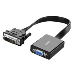 Конвертер UGREEN MM108 DVI-D to VGA, 40259