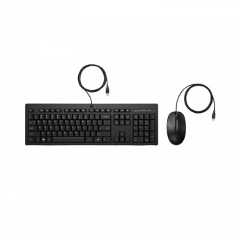 Клавиатура и мышь HP 286J4AA 225 Wired Mouse and KB USB в Metoo.kz - Metoo (1)