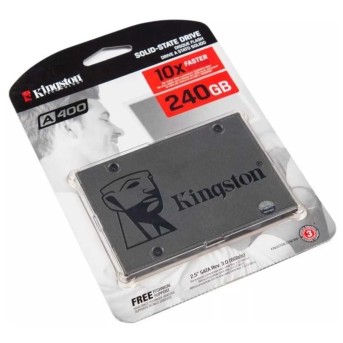 Твердотельный накопитель SSD 240 Gb SATA 6Gb/s Kingston A400 SA400S37/240G 2.5" TLC в Metoo.kz - Metoo (4)