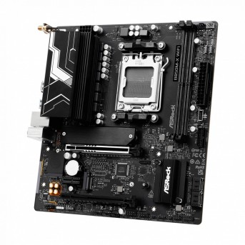 Материнская плата ASRock B850M-X WIFI R2.0 AM5 2xDDR5 4xSATA 2xM.2 Type-C HDMI DP WiFi6E mATX в Metoo.kz - Metoo (3)