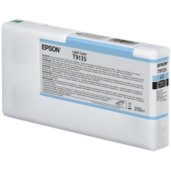 Картридж Epson C13T913500	SC-P5000 200ml Light Cyan светло голубой в Metoo.kz - Metoo (1)