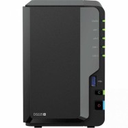 Сетевое оборудование Synology DS225+ Сетевой NAS-сервер, 2 отсека для HDD