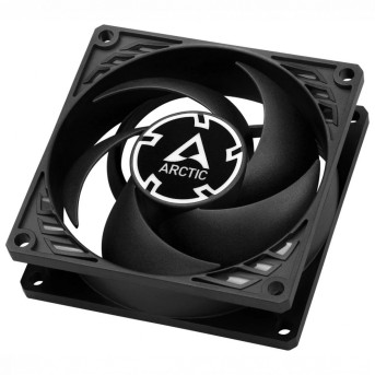 Кулер для корпуса ARCTIC P8 Silent (Black), ACFAN00152A, 8cm, 1600rpm, 3Pin, Fluid Dynamic Bearing в Metoo.kz - Metoo (5)