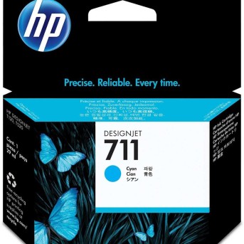 Картридж HP CZ130A (711), Голубой - Metoo (2)