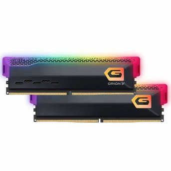 Оперативная память 32GB Kit (2x16GB) GEIL Orion V RGB 5200Mhz DDR5 GVSG532GB5200C38BDC Titanium Gray в Metoo.kz - Metoo (1)