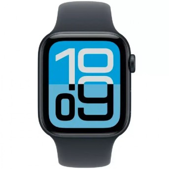 Apple Watch SE 3 GPS 44mm Midnight Aluminium Case with Midnight Sport Band - M/L,Model A3325 в Metoo.kz - Metoo (1)