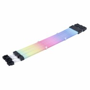 Кабель питания Lian Li Strimer Wireless GPU 3×8 pin с RGB-подсветкой 360мм G89.PW12-1W.00..