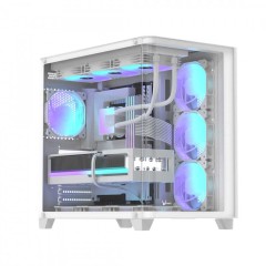 Компьютерный корпус Formula V Crystal U2 Floe White без Б/<wbr>П