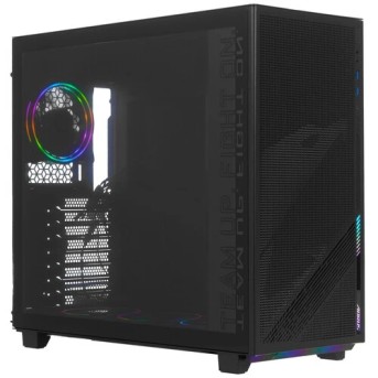 Компьютерный корпус GigaByte AORUS C400 GLASS, Без БП, 2xUSB3.0/Type-C, 4xARGB, Glass, Black, ATX в Metoo.kz - Metoo (1)