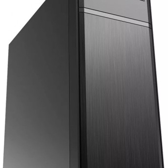 Корпус NOMAD NMD-C6016 ATX/mATX 1x3.5" 2x2.5" USB3.0х2 USB2.0х1 Черный, Без БП в Metoo.kz - Metoo (1)