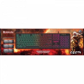 Клавиатура USB Defender Ozoth GK-106 в Metoo.kz - Metoo (3)