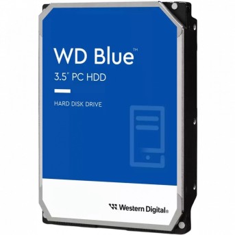 Жёсткий диск HDD 4 Tb SATA 6Gb/s Western Digital Blue WD40EZZX 3.5" 5400rpm 128Mb в Metoo.kz - Metoo (1)