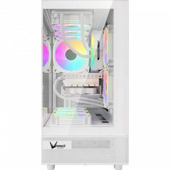 Компьютерный корпус Formula V Crystal Z8 FLOE White без Б/П в Metoo.kz - Metoo (2)