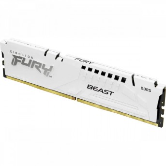 Kingston DRAM 16GB 5600MT/s DDR5 CL40 DIMM FURY Beast White XMP в Metoo.kz - Metoo (2)