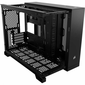 Corsair 2500D Airflow Tempered Glass Mid-Tower, White в Metoo.kz - Metoo (2)