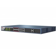 Коммутатор Hikvision DS-3E0318P-E/M(B)